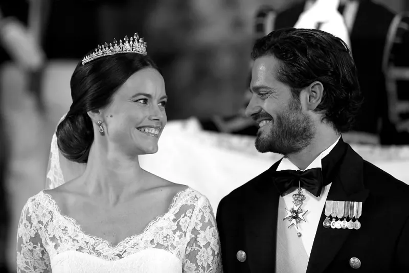 Sofía de Suecia y el príncipe Carlos Felipe