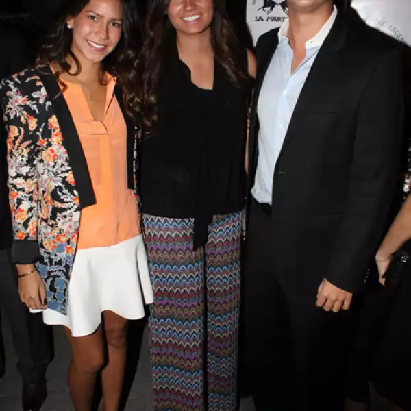 Giannina, Paola y Daniel Amodio