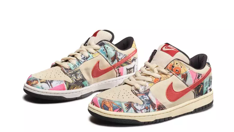 Bernard Buffet & Nike | ‘Paris’ Production Test/Sample Nike Dunk Low Pro SB