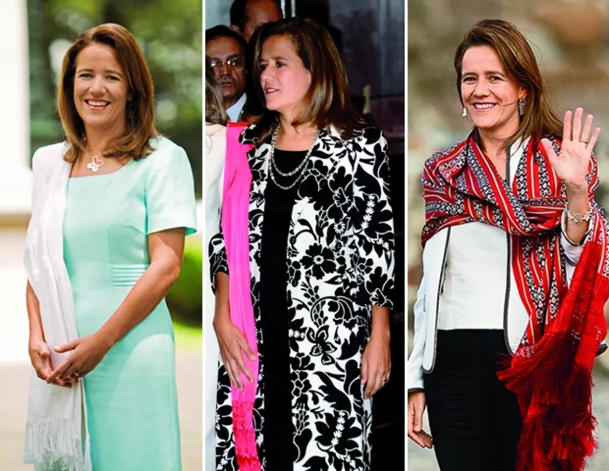 Margarita Zavala suele usar rebozo en toda ocasión que puede, pero algunos de ellos llamaron nuestra atención.