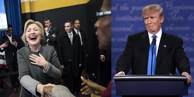 Hillary Clinton y Donald Trump