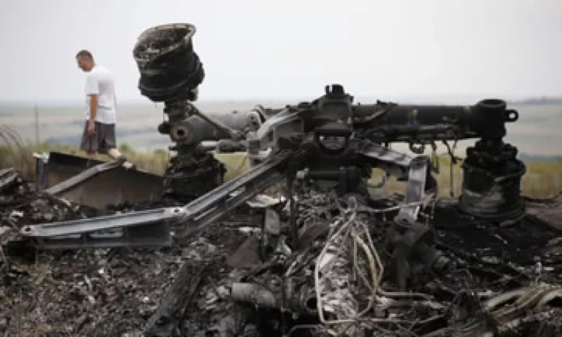 Ayer jueves, el incidente de la aeronave golpeó a los mercados internacionales. (Foto: Reuters)