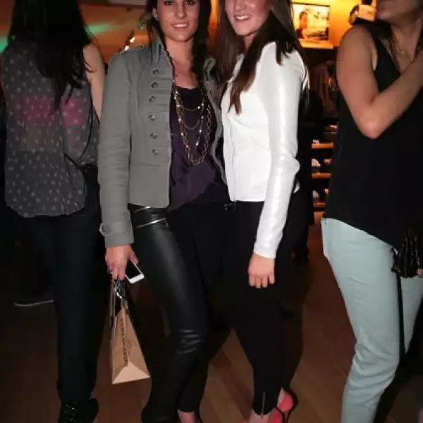 Alexa Zúñiga y Daniela Álvarez