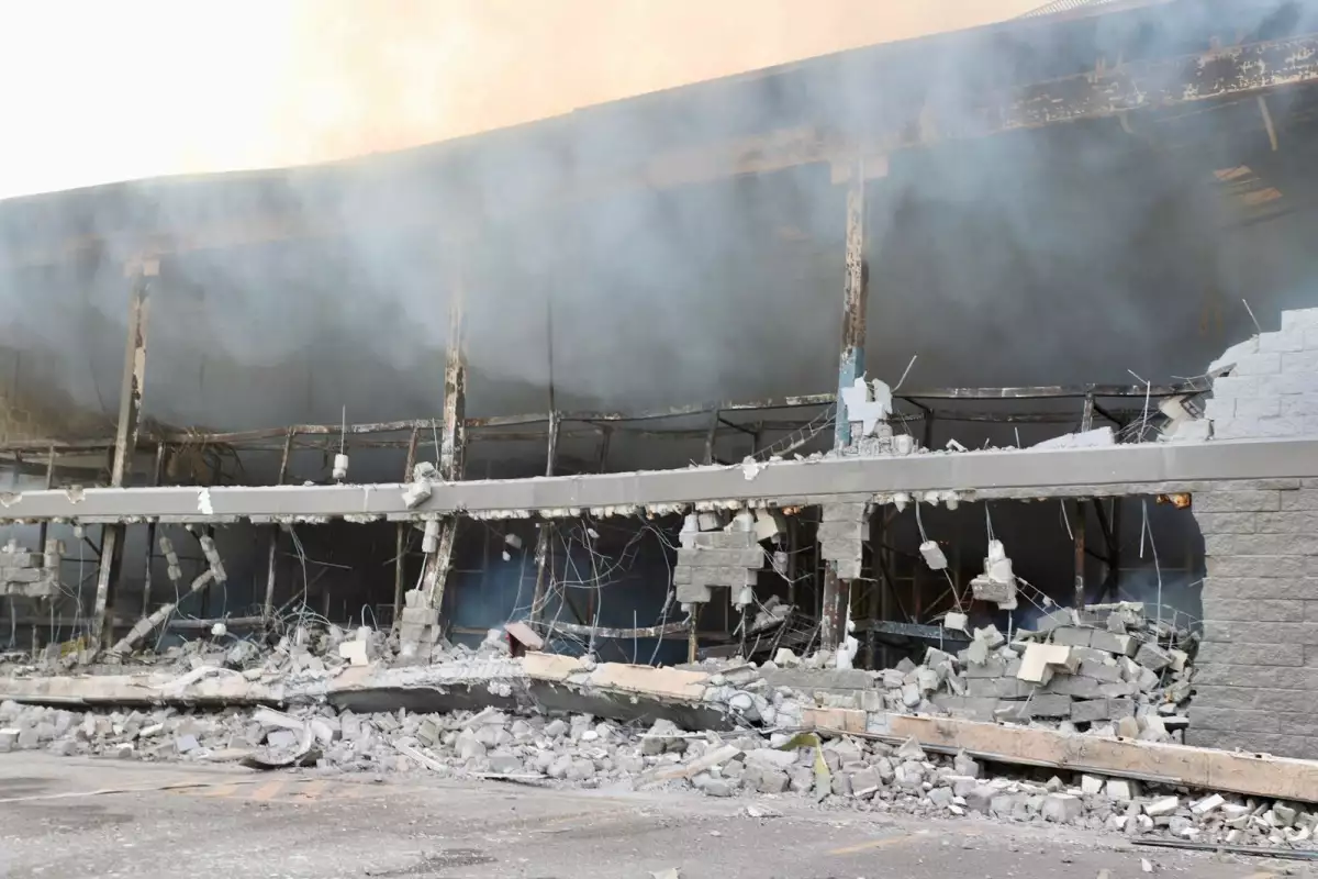 Incendio en Sams Club