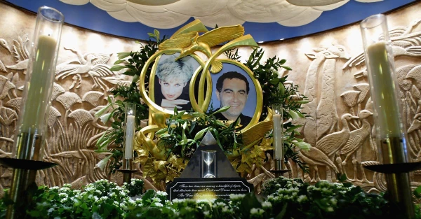 Princesa Diana y Dodi Al-Fayed
