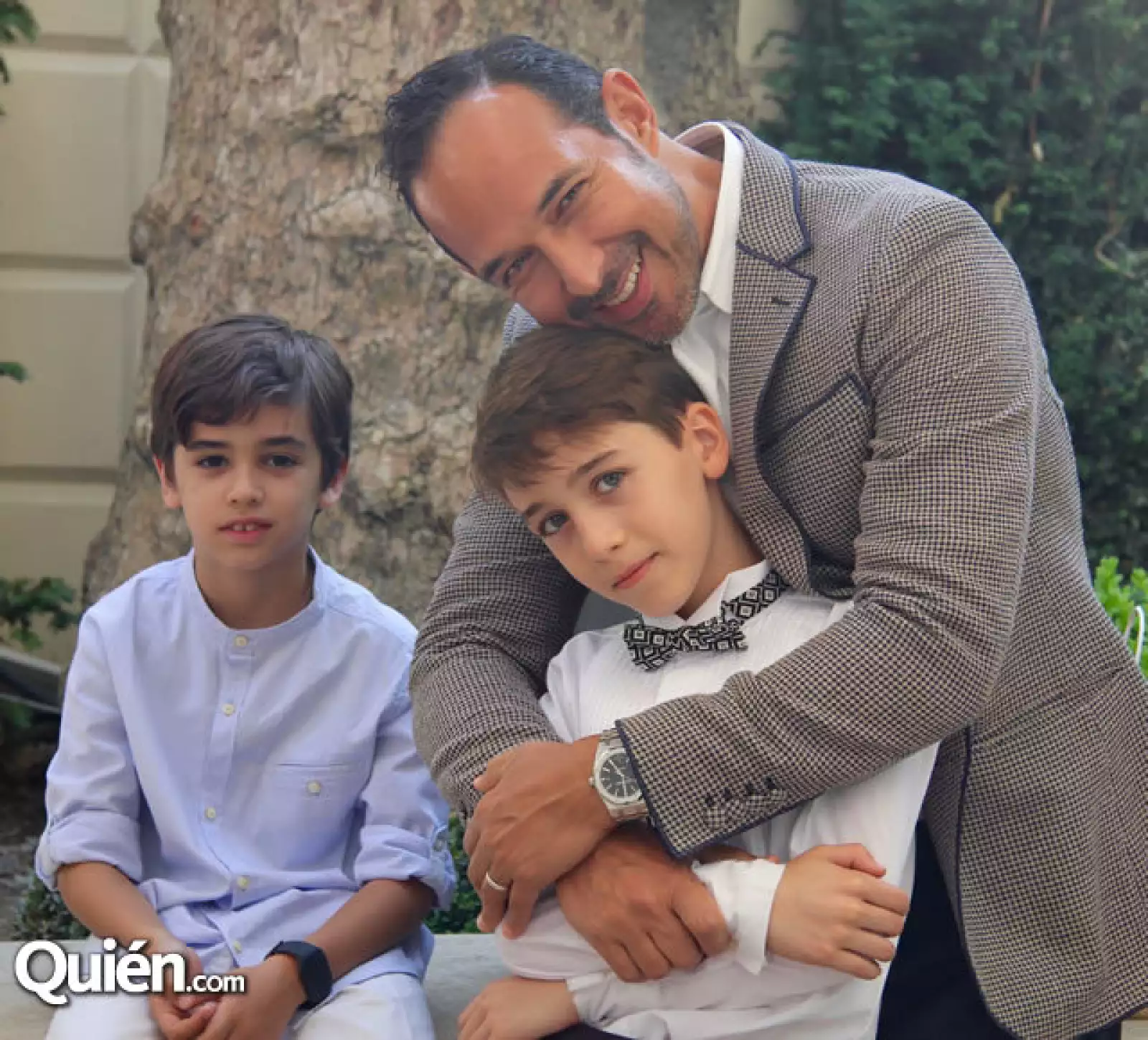 Nicolás Flores Madrazo, Alejandro Manjarrez y Axel Madrazo.