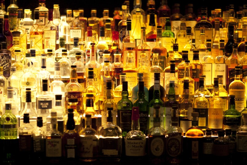 Bebidas envases alcohol