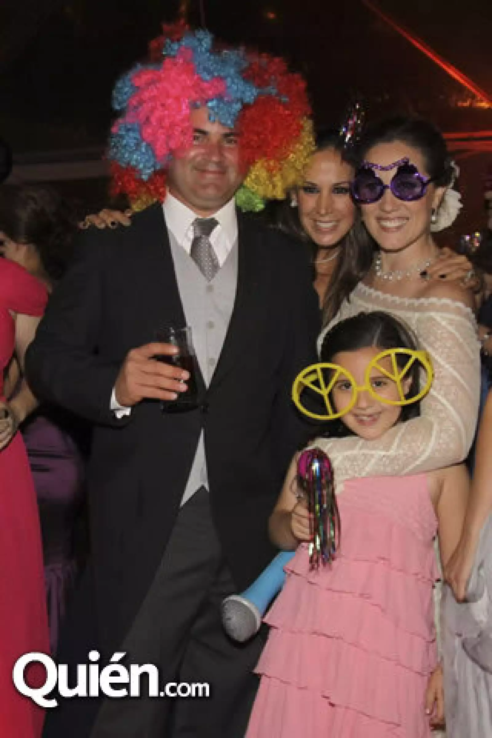 Santiago Lamadrid, Marytere Gómez, Elisa Michel y Alicia Michel