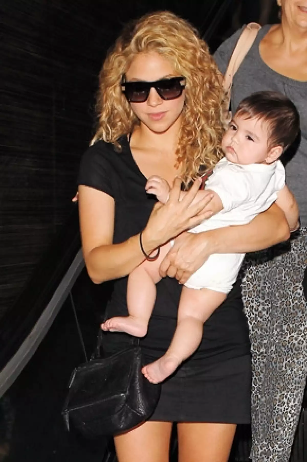 La colombiana aseguró que conoció la felicidad gracias al padre de su hijo.