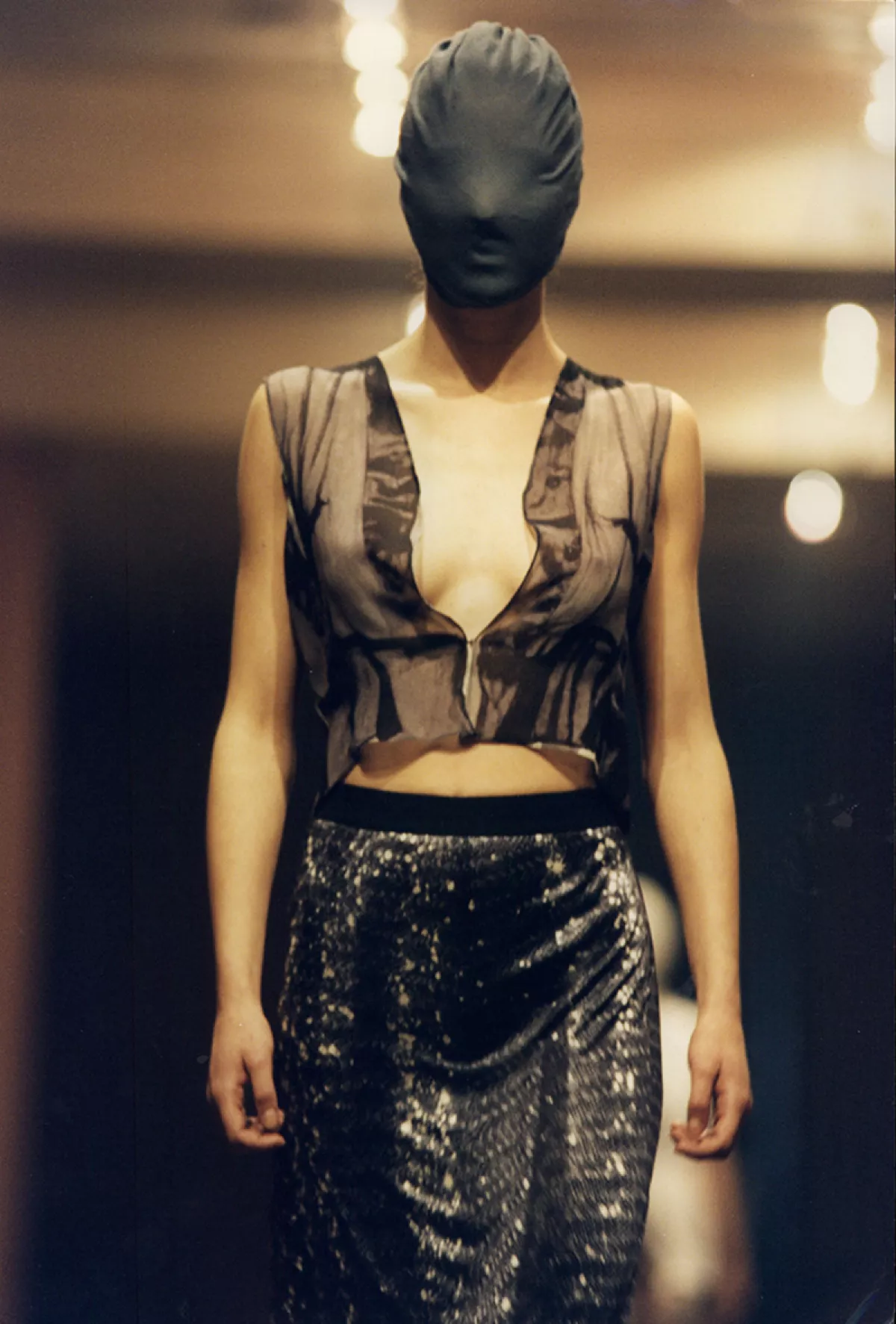 Martin Margiela Fashion Show In Paris.