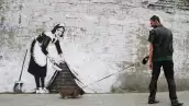 Graffiti Work Higlights Political Issues For The Aids Crisis In Africa