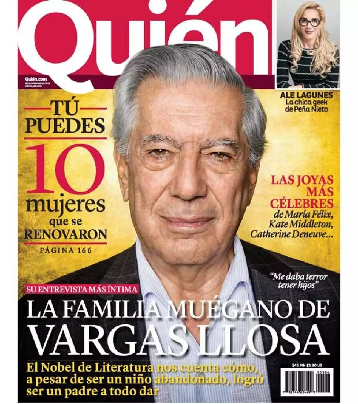 Mario Vargas Llosa abrió su corazón y habló de lo importante que es su familia.