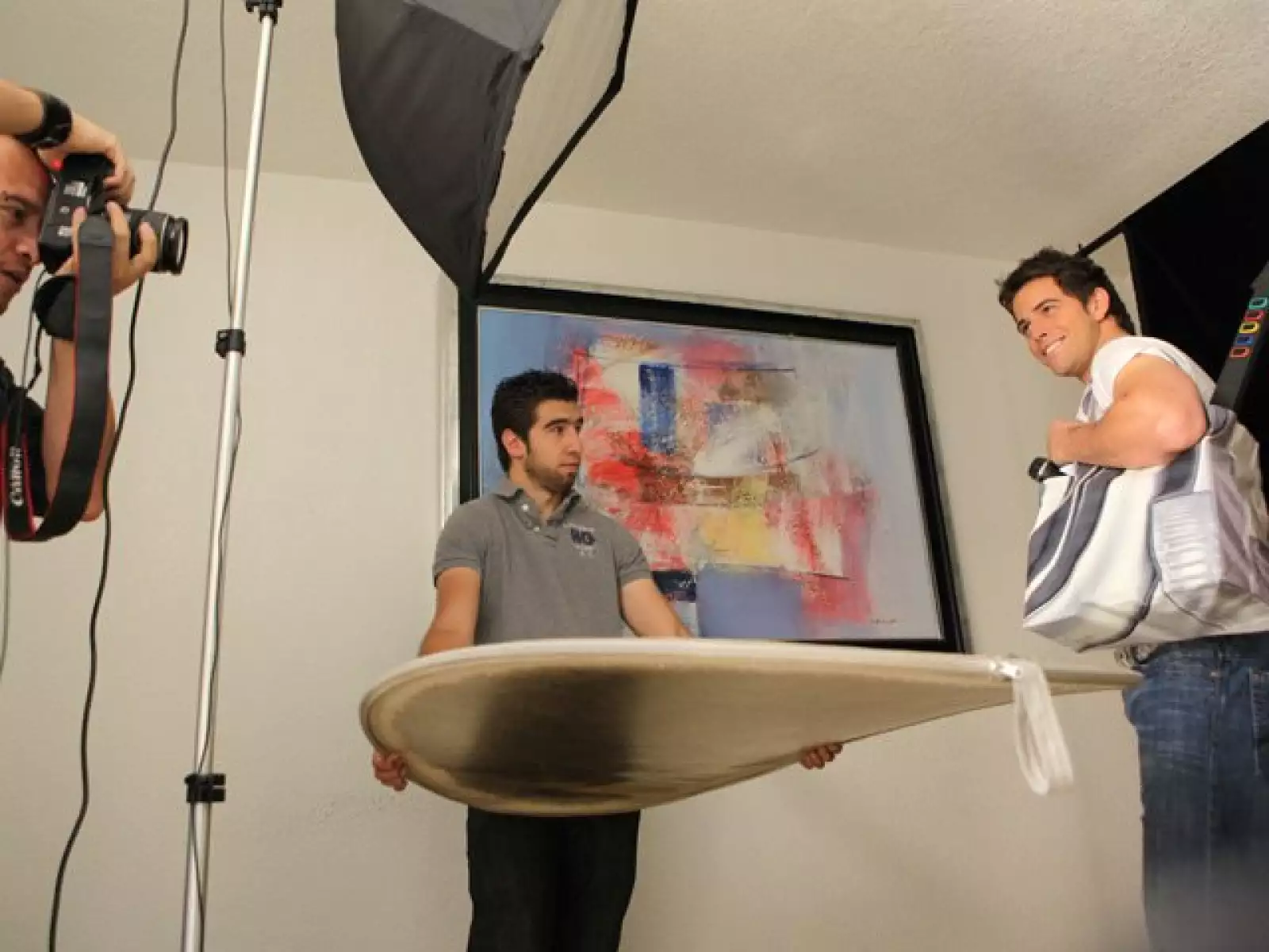 Mane también hizo diferentes tomas.