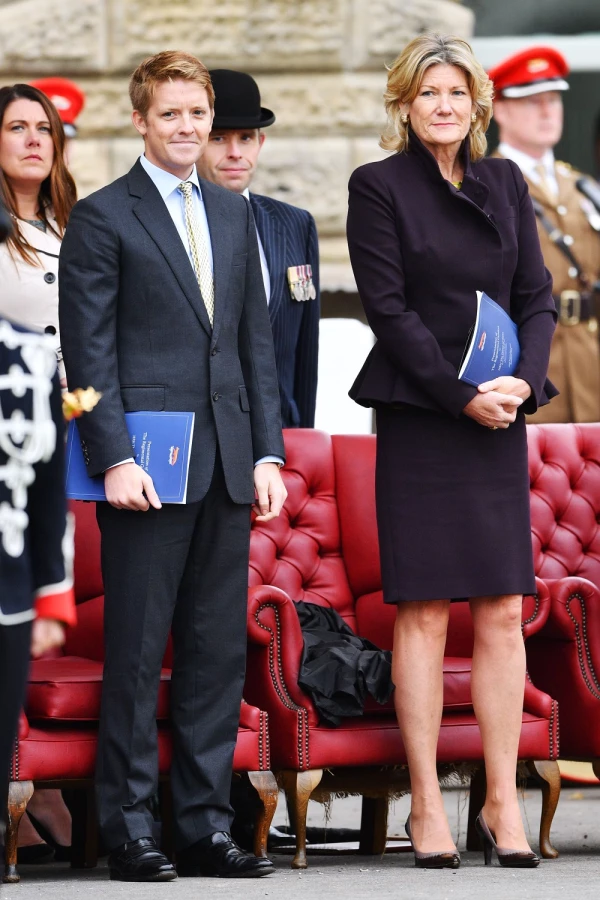 Hugh Grosvenor y la duquesa Natalia