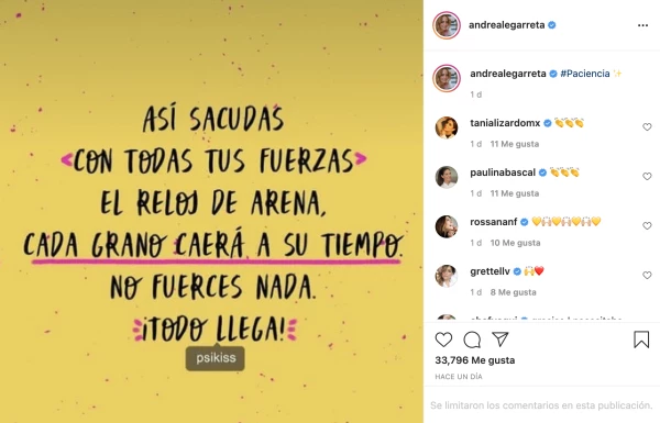 Foto de Andrea Legarreta