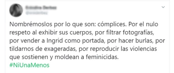 justicia para ingrid