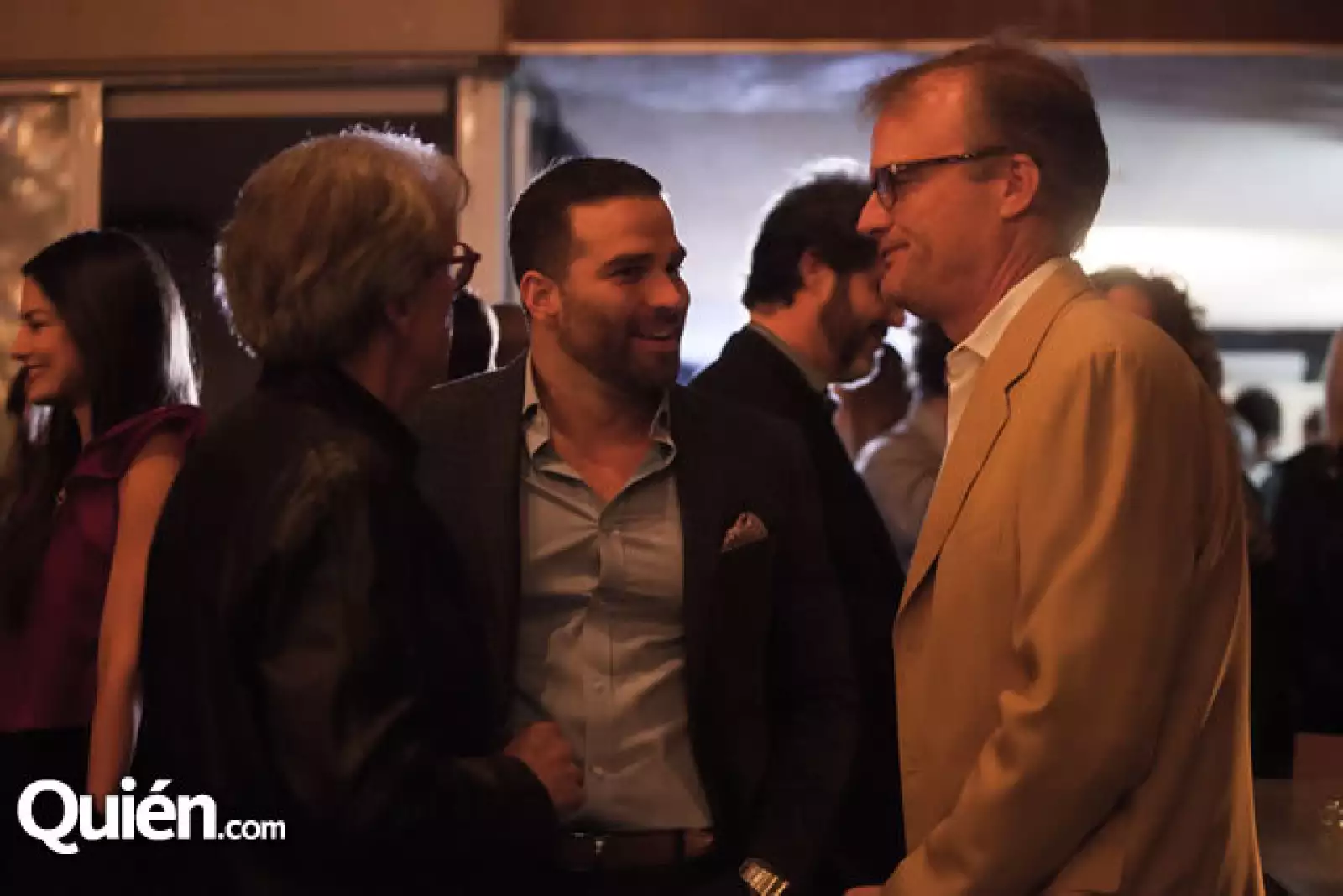 Patricio Wills,Alejandro Nones y Derek Bond