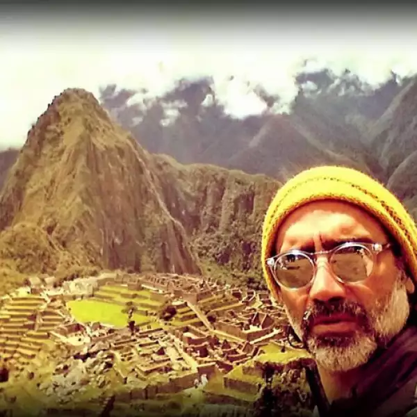 Por supuesto que el cantante no podía perderse Machu Picchu.