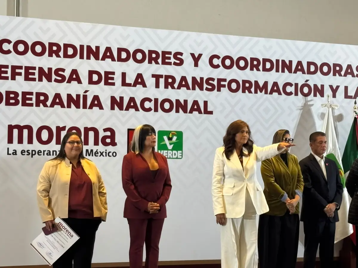 Nora Ruvalcaba toma protesta como coordinadora de la 4T por Aguascalientes.