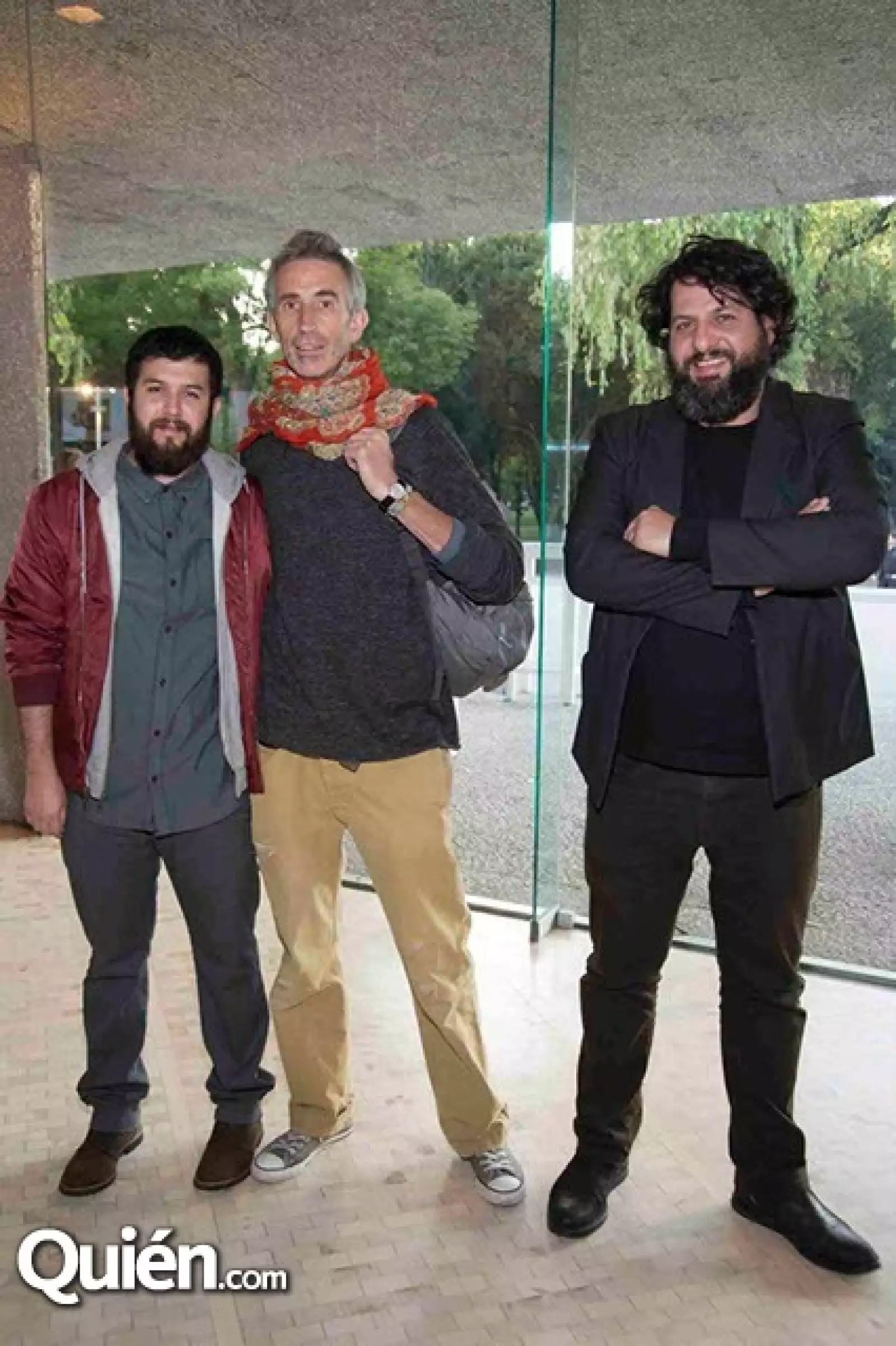 Alejandro Morales, Francis Alys y Juan Gaitán