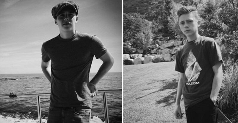 Noah además de gustarle el futbol y el skateboarding, sueña en convertirse en modelo.