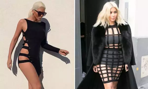 Kim gastó miles de dólares para obtener este look.