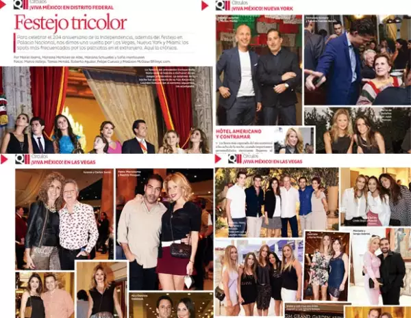 Cobertura del Grito de Independencia.