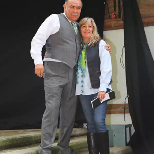 Jesús Ochoa y Mónica Lozano