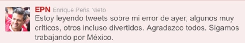 El priista no se enganchó con las críticas.