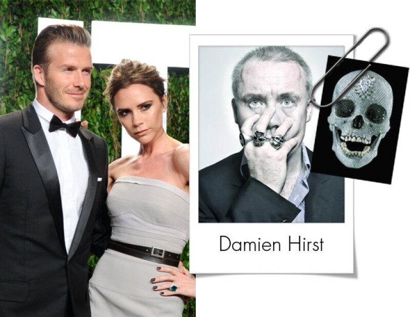 David y Victoria Beckham ha aumentado su gusto por el arte contemporáneo.