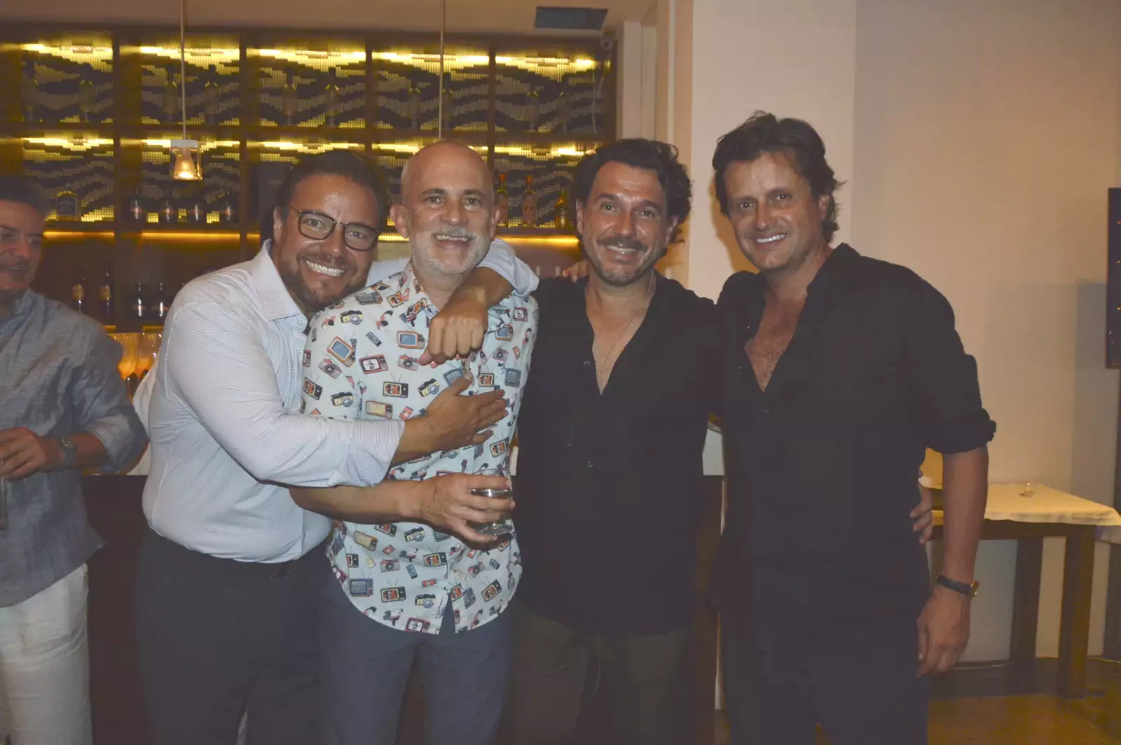 Edgar Pereira Gemayel, Arturo Navarro, Rolly Pavia y Geoffrey Fernández