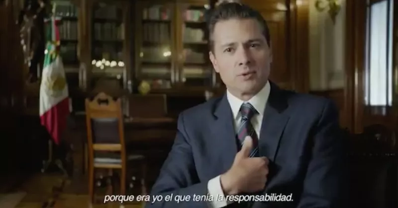 Peña Nieto habla sobre la casa blanca