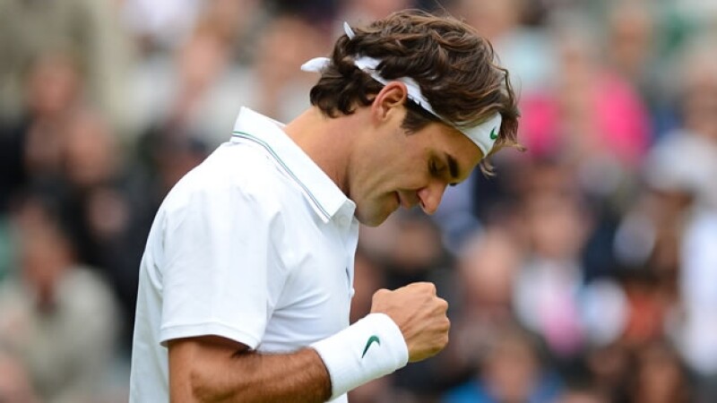 Roger Federer clasifica a cuartos en Wimbledon