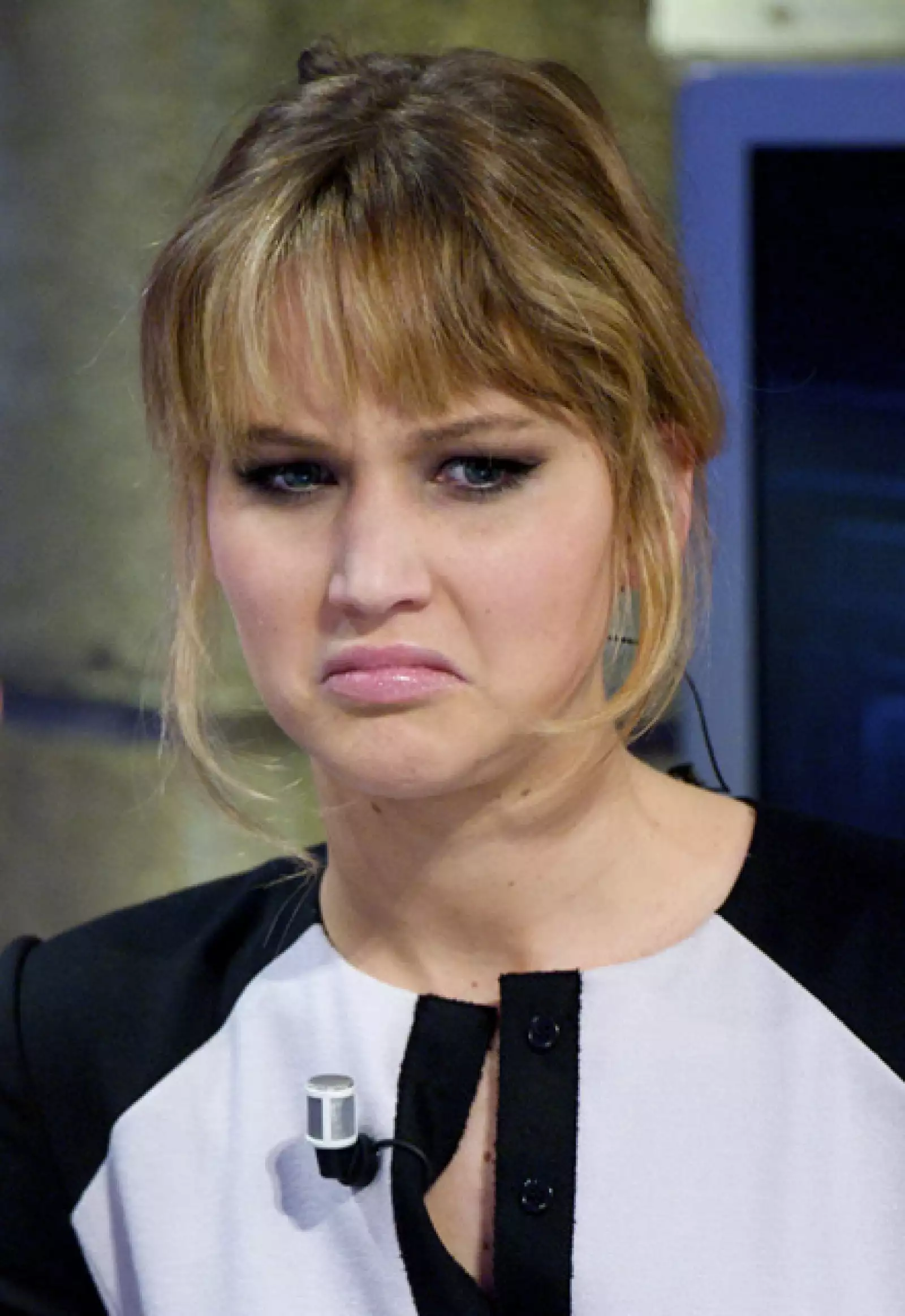 Jennifer Lawrence es una actriz muy expresiva, dentro y fuera de la pantalla.