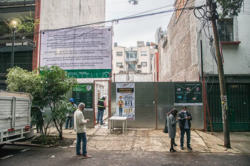 reconstrucción sismos