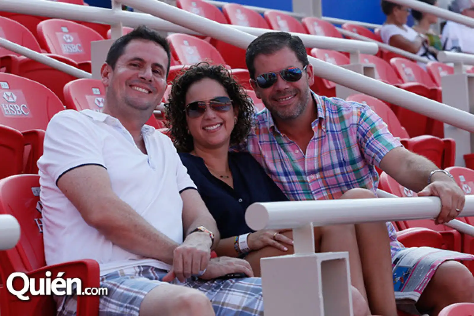 Luis Velez, Erika Castro y Mario Castro