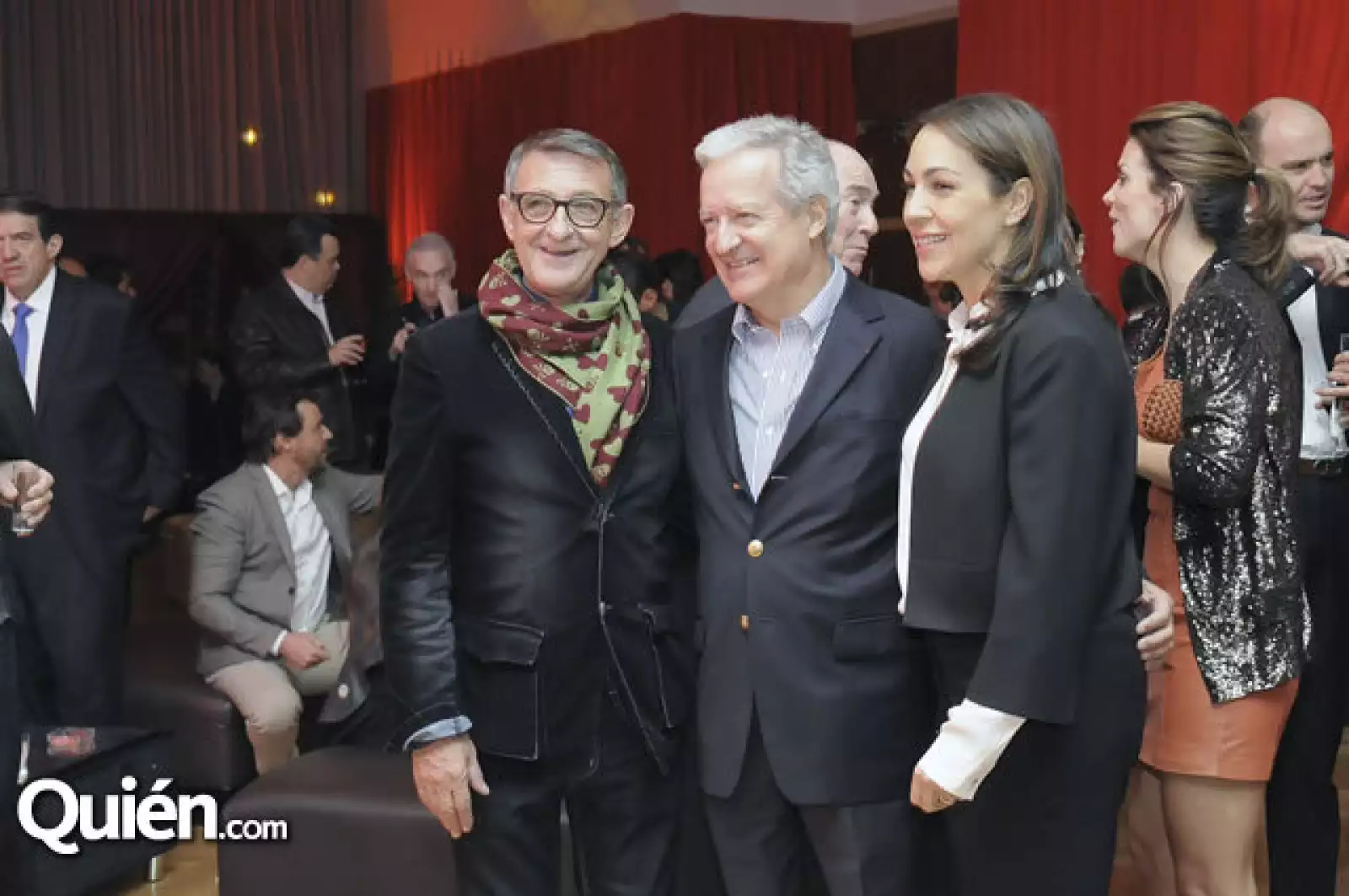 Luis Adelantado, Daniel Parfait y Cristina Pineda