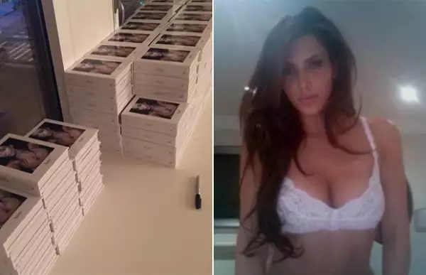 Esta es una de las imágenes que Kim incluyó en su nuevo libro, el cual contiene imágenes inéditas de ella que datan de hace 10 años.