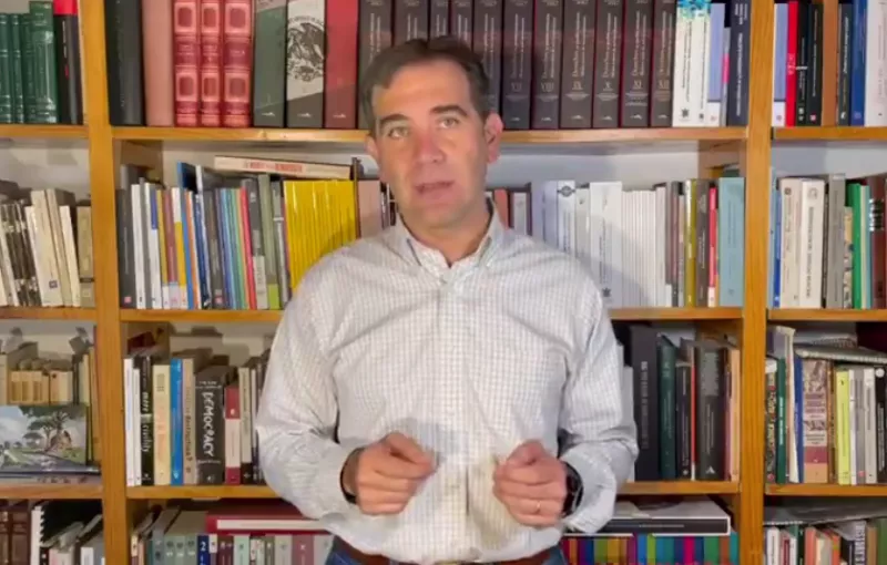 Lorenzo Córdova en videomensaje