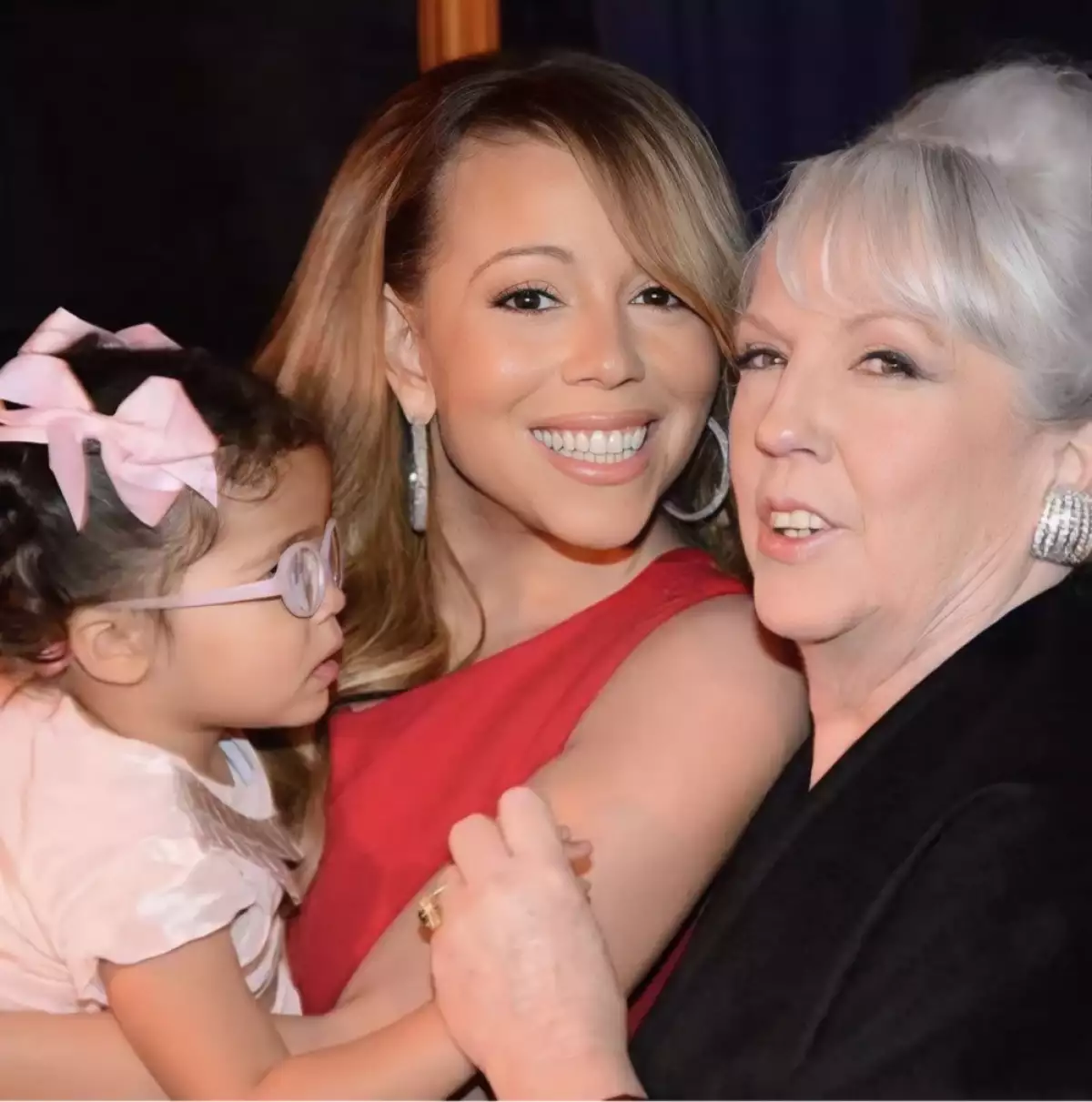 Mariah Carey y su mam Patricia Hickey