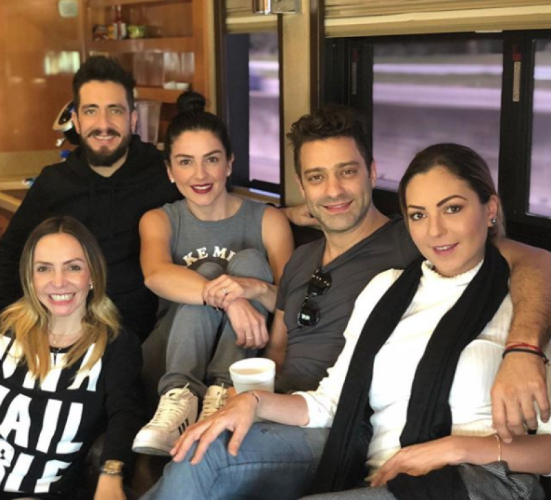 Óscar Schwebel, Érika Zaba, Lidia Ávila, Ari Borovoy y Mariana Ochoa