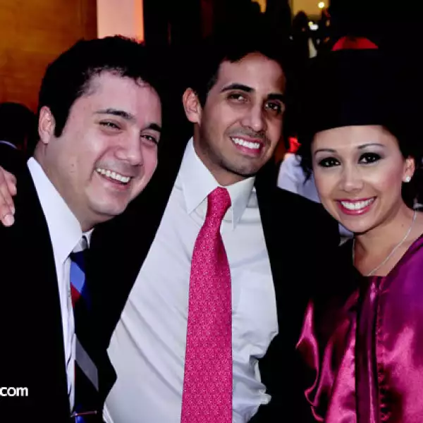 Rubén Rodríguez, Eduardo Quiroz y Emy Melissa Rentería Garza