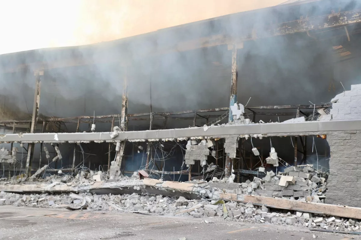 Incendio en Sams Club