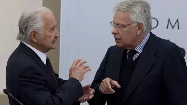 El 17 de noviembre de 2008, el escritor de ‘La muerte de Artemio Cruz’ se reunió con el entonces presidente de España, Felipe González.