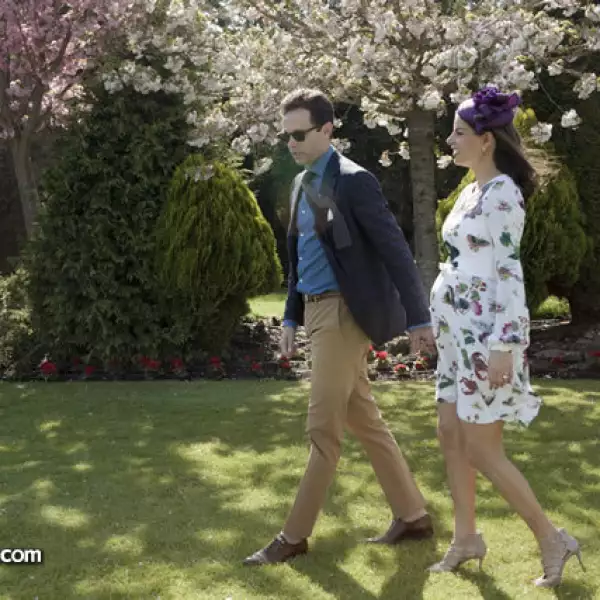 Alejandro Hank y Bárbara Coppel