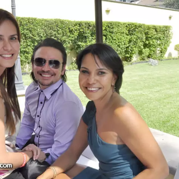 Sandra Rubio, Juan Caraballo y Carla Moreira