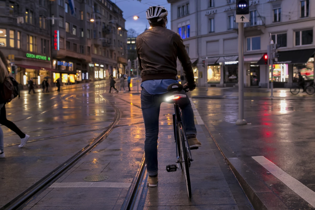 que incluso pueden señalar un perímetro de seguridad para la bicicleta.