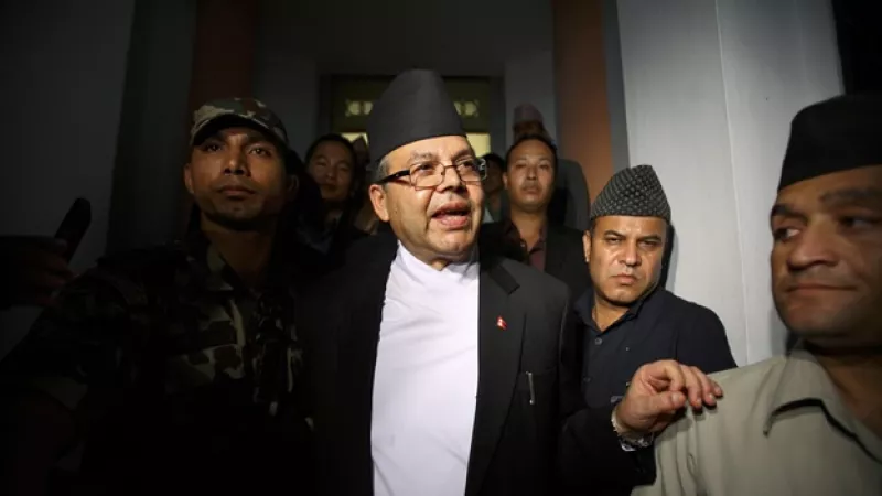 primer ministro de nepal presenta su renuncia