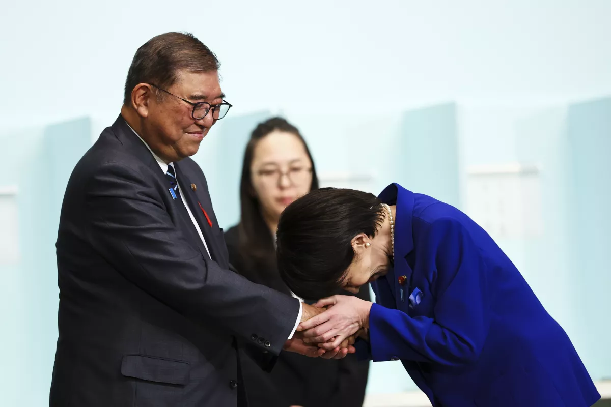 Voting And Counting Takes Place For LDP Leadership
