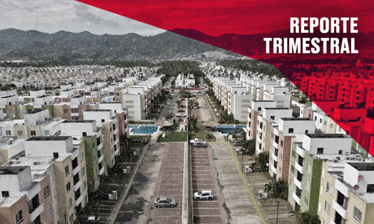 Reporte segundo trimestre de 2024 de las vivienderas.